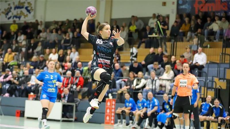 Wie Selina Jopp ihren Traum von der 2. Handball-Bundesliga verwirklicht Selina Jopp ist dank ihrer Schnelligkeit besonders im Tempogegenstoß stark.