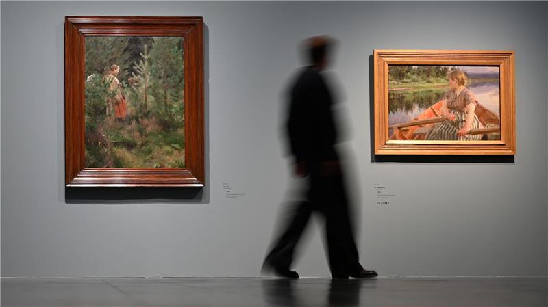 Selten gezeigte Gemälde des schwedischen Malers Anders Zorn sind in der Hamburger Kunsthalle zu sehen.