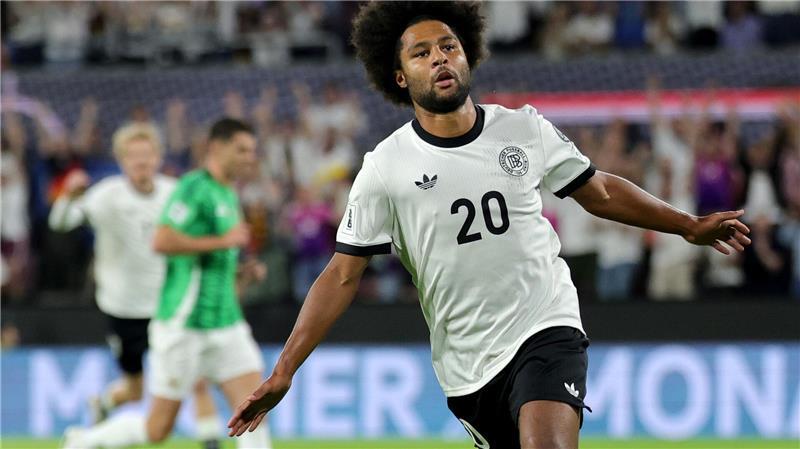 Serge Gnabry hat schon gegen Nordirland getroffen - zuletzt im September. 