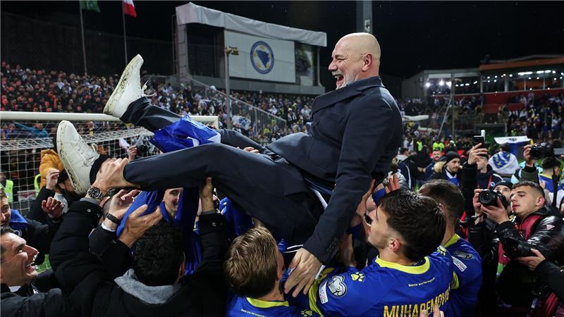 Bosniens WM-Held verletzt sich: Schalke sorgt sich um Dzeko Sergej Barbarez hat es geschafft: Sein Team fliegt zur WM.