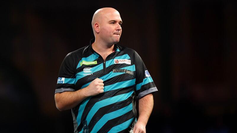 Keine Probleme: Ex-Weltmeister Cross bei Darts-WM weiter Setzte sich mit 3:0 gegen Thibault Tricole durch: Ex-Weltmeister Rob Cross.