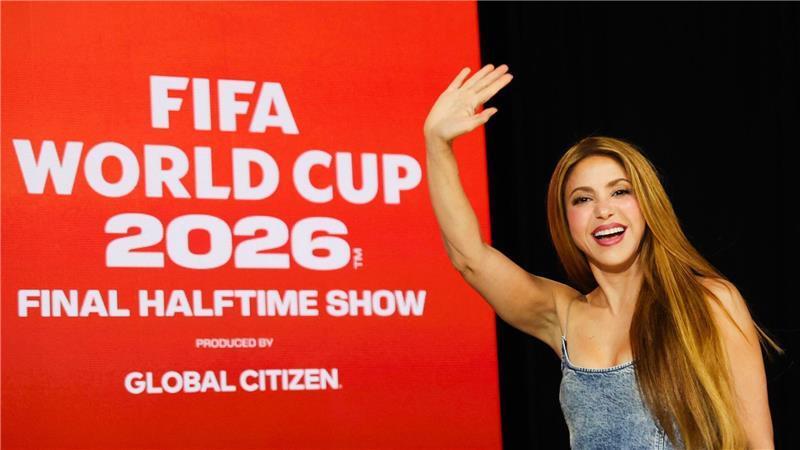 „Dai Dai“: Shakira kehrt auf die große Fußballbühne zurück Shakira wird auch bei der ersten Halbzeitshow eines WM-Finales auftreten. (Archivbild)