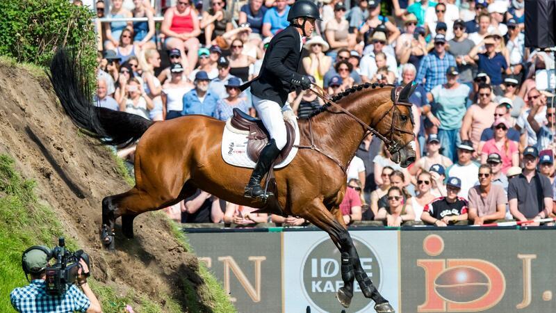 Ire Breen sichert sich Sieg in erster Derby-Qualifikation Shane Breen aus Irland reitet auf Can Ya Makan.