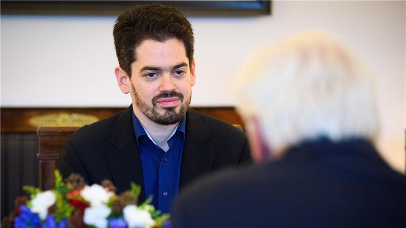 Shani traf auch Bundespräsident Frank-Walter Steinmeier.