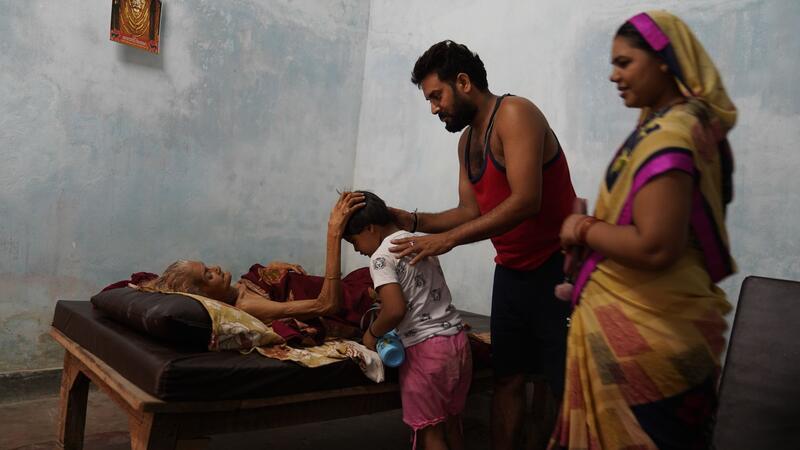 Sharda Devi wollte in Varanasi im Mukti Bhawan und auf keinen Fall in ihrem Dorf sterben.
