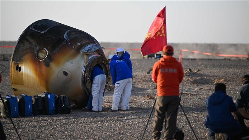 Shenzhou-21: Rückkehrkapsel landet sicher in der Inneren Mongolei