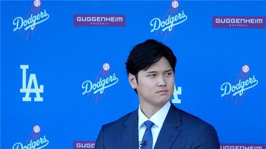 Shohei Ohtani von den Los Angeles Dodgers ist der beste Baseballspieler der Welt.