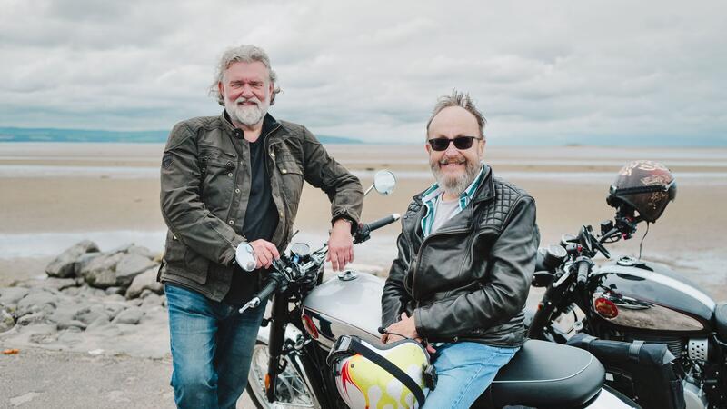 „Hairy Bikers“: Britischer Fernsehkoch David Myers ist tot Si King und David Myers (r) in ihrer BBC-Kochsendung „The Hairy Bikers Go West“.