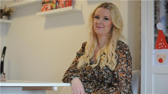 Sie ist selbst betroffen und gründete die erste Selbsthilfegruppe in Stade: Nadine Beckmann-Kruse.