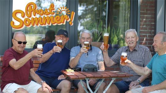 Sie kommen seit zwei Jahrzehnten, jeden Dienstag zur gleichen Zeit: die Herren vom Stammtisch.