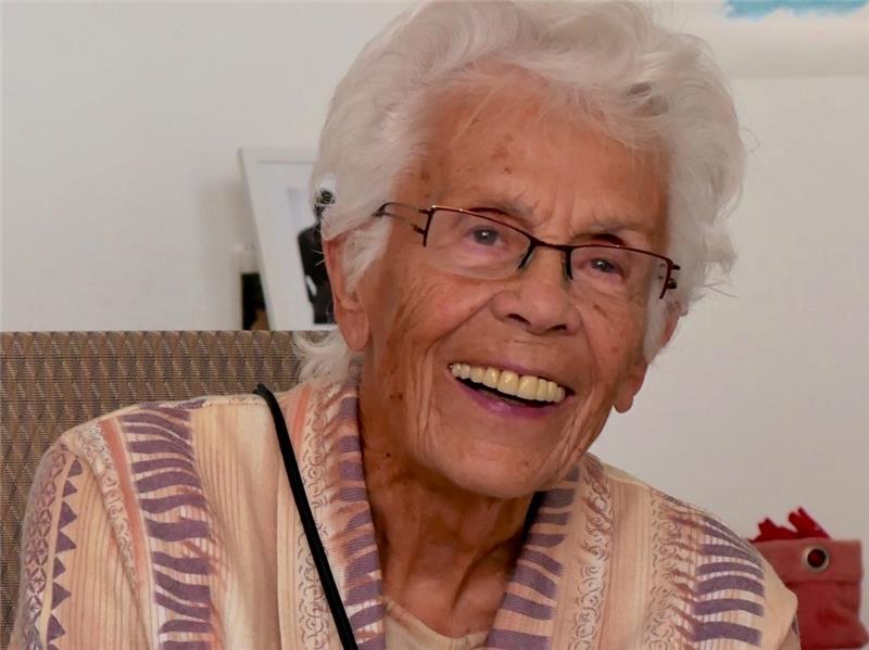 Sie lacht immer gern, sagen ihre Kinder. Ingeborg Dankers feiert heute ihren 100. Geburtstag in Harsefeld.