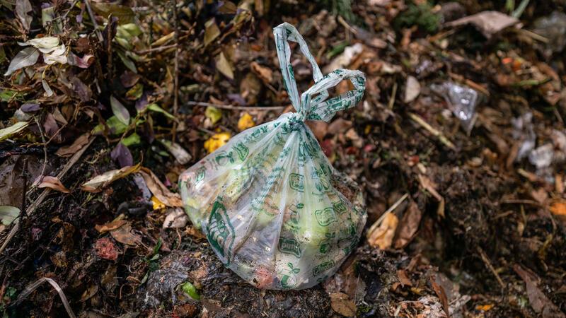 „Umweltschädlich“: Landkreis Stade will Biomüllbeutel verbieten „Sie sind schwer kompostierbar und damit umweltschädlich“, sagt Abfallberaterin Sabine Kiehl über die sogenannten Biomüllbeutel. (Symbolbild)