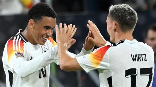 Sie sorgten unter anderem für eine Aufbruchstimmung um die Fußball-Nationalmannschaft: Jamal Musiala (links) und Florian Wirtz.