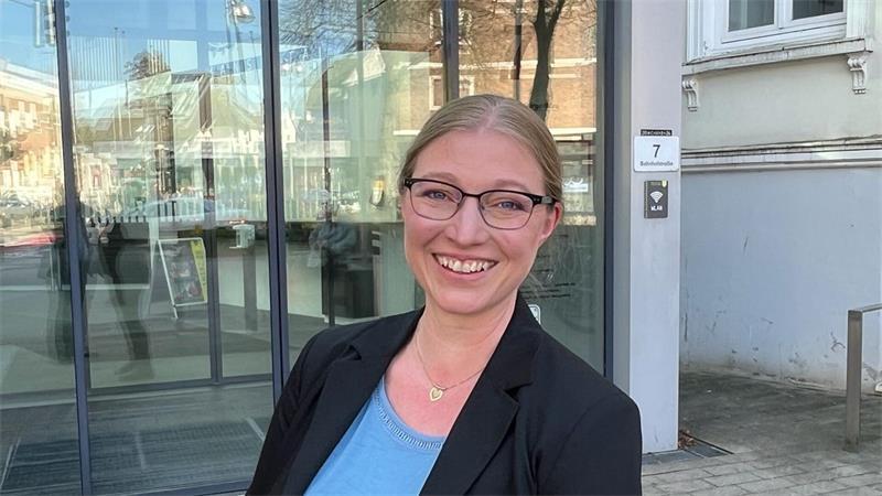 Sie will ins Stadthaus als Bürgermeisterin: Katharina Mewes kandidiert bei der Bürgermeisterwahl in Buxtehude am 13. September.