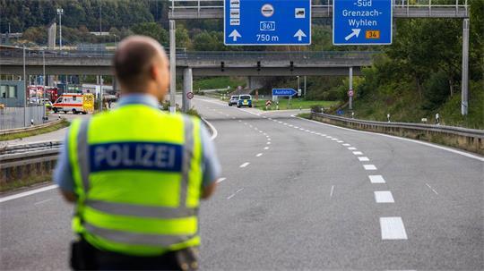 Sieben Stunden lang ging nichts mehr am Grenzübergang.