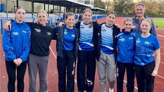 Sieben VfL-Athletinnen schafften den Sprung in den Landeskader.