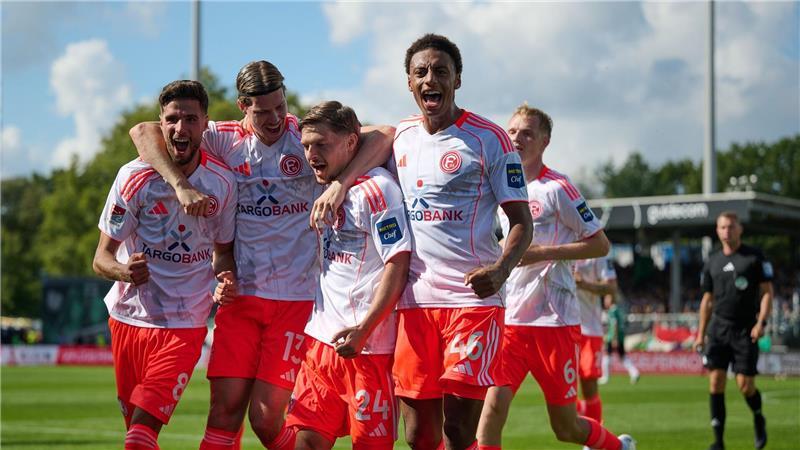 Fortuna siegt nach Rückstand in Münster Sieg nach Rückstand: Die Fortuna jubelte am Sonntag in Münster.