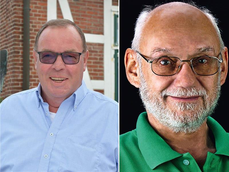 Siegried Stresow (l. SPD) und Peter Löwel (Grüne).