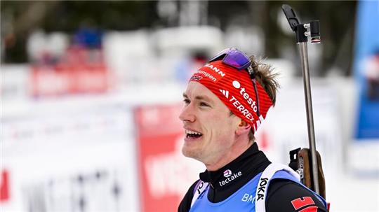 Siegt mit 5,4 Sekunden Vorsprung in Lenzerheide: Benedikt Doll.