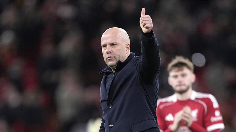 Erlösung nach 23 Spielen: Wirtz zeigt es den Zweiflern Sieht Wirtz im Aufwind: Liverpool-Trainer Arne Slot.