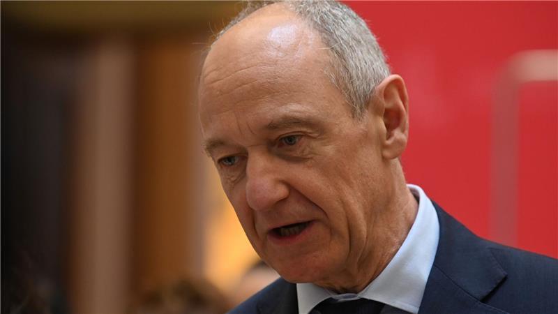 Siemens-CEO Roland Busch lobte in China die Fortschritte des Landes im Bereich KI. 