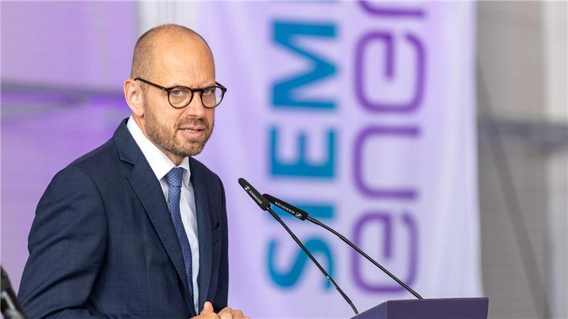 Siemens-Energy-Chef Bruch spricht sich für den Bau von Rechenzentren aus. (Archivbild.)