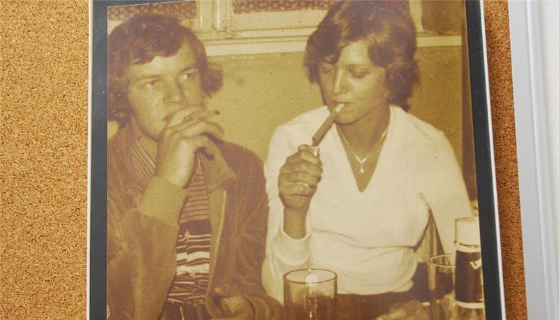 „Siggi“ und Anke Stresow in jungen Jahren. Durch sie wurde der Buxtehuder zum Beckdorfer.
