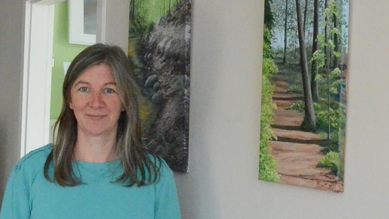 Harsefelder Künstlerpaar: Beim Malkurs hat es gefunkt Silke Tobaben malt am liebsten den Wald. Wo die Originalplätze sind, das bleibt geheim. Aber viele erkennen in ihren Bildern Lieblingsorte wieder.