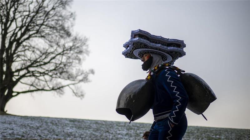 „Silvesterchlaus“ in der Schweiz.