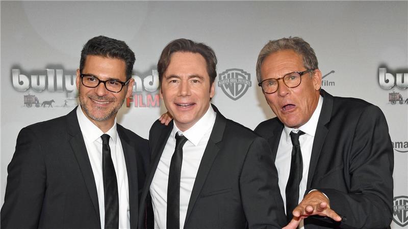 Sind bei „Das Kanu des Manitu“ wieder in den Hauptrollen zu sehen: die Schauspieler Rick Kavanian, Michael „Bully“ Herbig und Christian Tramitz (von links nach rechts). (Archivbild)