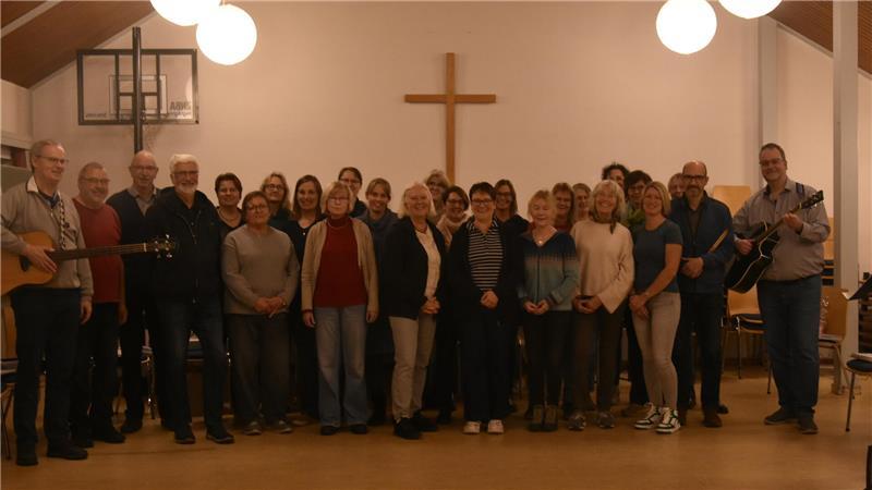 Singen einmal in der Woche zusammen: der Gospel Chor aus dem Alten Land.