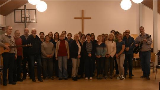 Singen einmal in der Woche zusammen: der Gospel Chor aus dem Alten Land.
