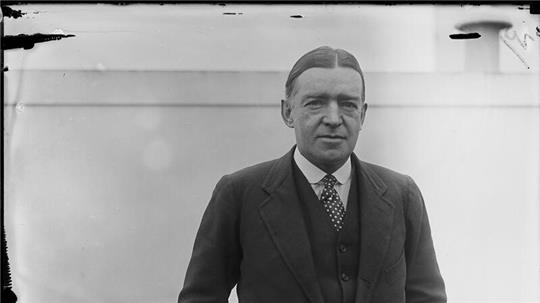 Sir Ernest Shackleton im Januar 1921.