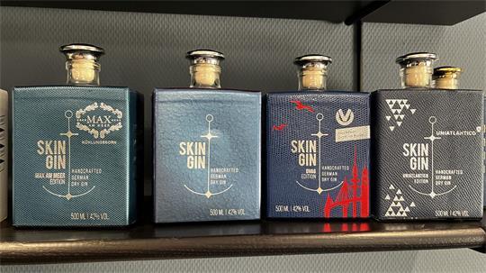 Skin Gin gibt es in vielen verschiedenen Editionen.