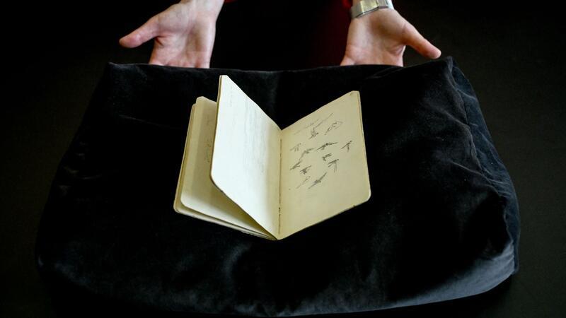 Caspar David Friedrichs Skizzenbuch bleibt für 1,7 Millionen Skizzenbuch mit Vogelstudien