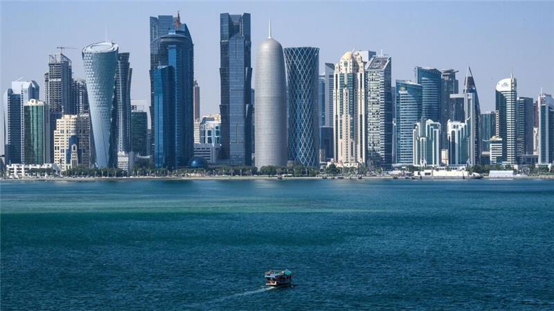 Skyline der katarischen Hauptstadt Doha. (Archivbild)