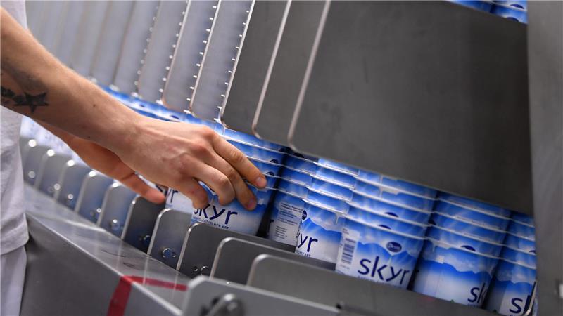 Skyr ist ein säuerliches Milchprodukt.