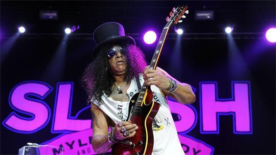 Slash bezeichnet sich selbst als Reptilienliebhaber. (Archivbild)