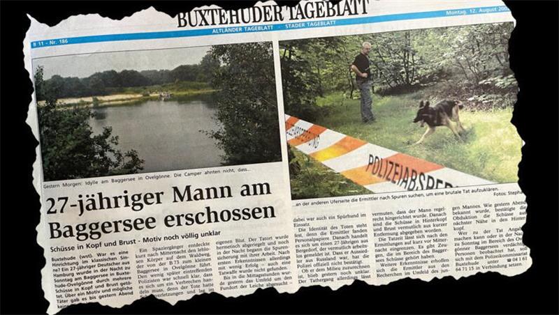 Mord an Buxtehuder Baggersee: Bekennerschreiben führt 22 Jahre nach der Tat zur Anklage So berichtete das TAGEBLATT am 12. August 2002.