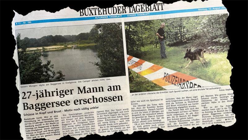 Nach fast 22 Jahren: Auftakt im Buxtehuder Baggersee-Mordprozess So berichtete das TAGEBLATT am 12. August 2002.