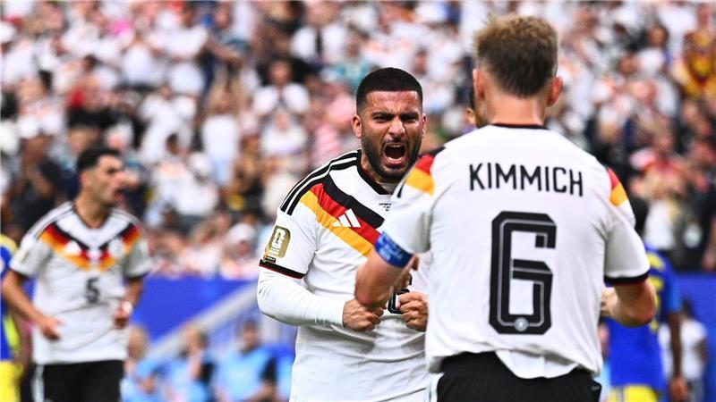 Sieben Tore, sechs Schützen: Der „gute Mix“ im DFB-Team So einen Top-Joker wie Deniz Undav (l) wünscht sich jeder Trainer.