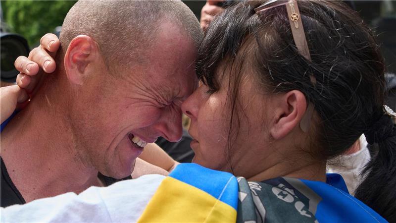 Kiew erwartet neue russische Offensive So groß die Freude über den Gefangenenaustausch ist, gibt es in der Ukraine auch Kritik