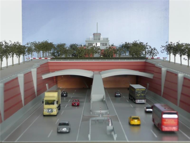 So ist die Tunneleinfahrt geplant. Foto: Niedersächsische Landesbehörde für Straßenbau und Verkehr