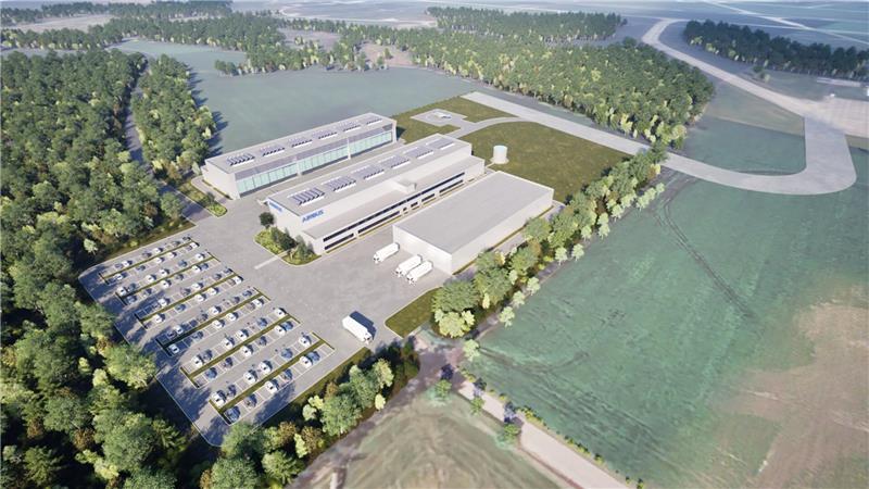 So könnte das Airbus-Wartungszentrum für Helikopter am Standort Nordholz aussehen.