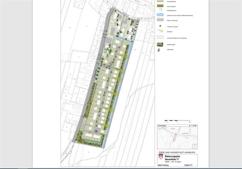 Wohnen, Verkehr und Schallkanonen: Das fordern die Altländer So könnte das neue Baugebiet in Neuenfelde aussehen.