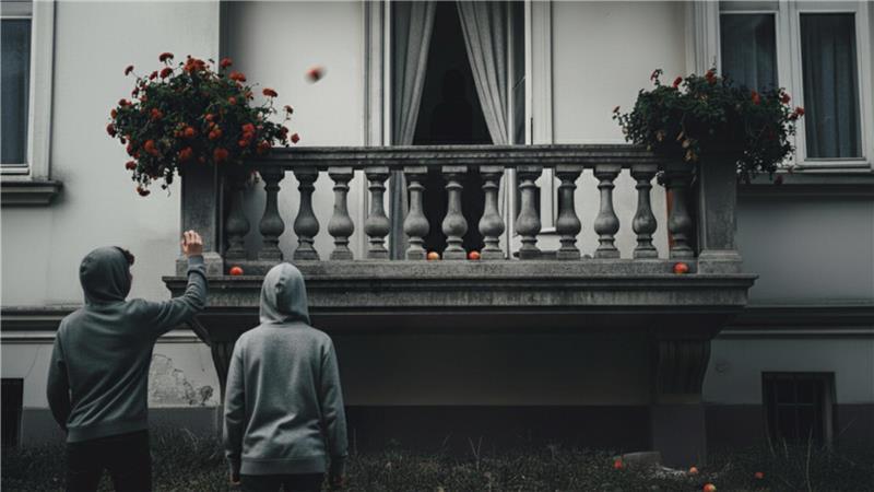 Streiche oder Straftat? Teenies sorgen im Kreis Cuxhaven für Unruhe So könnte es gewesen sein: In Nordholz sollen Jugendliche über fremde Grundstücke gelaufen sein und Äpfel auf die Balkone älterer Bewohner geworfen haben.