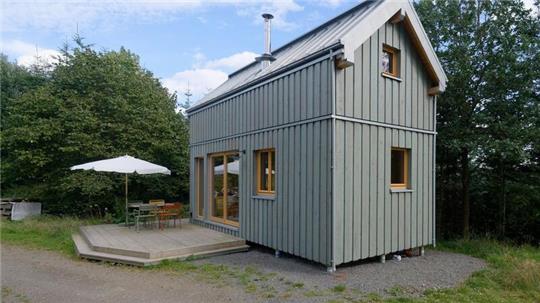 So könnten Bremerhavens Tiny Houses aussehen, die in der Nähe vom Zolltor Rotersand aufgestellt werden sollen.