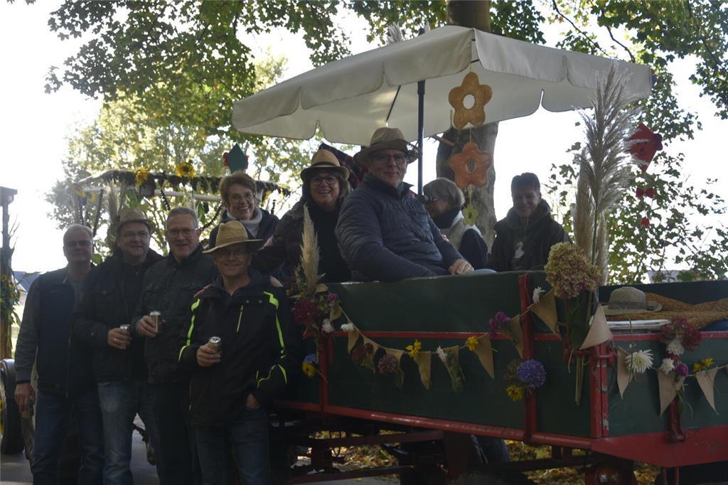 So lief der Ernteumzug in Sauensiek.
