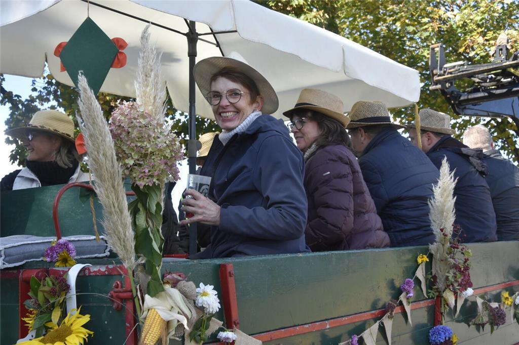 So lief der Ernteumzug in Sauensiek.