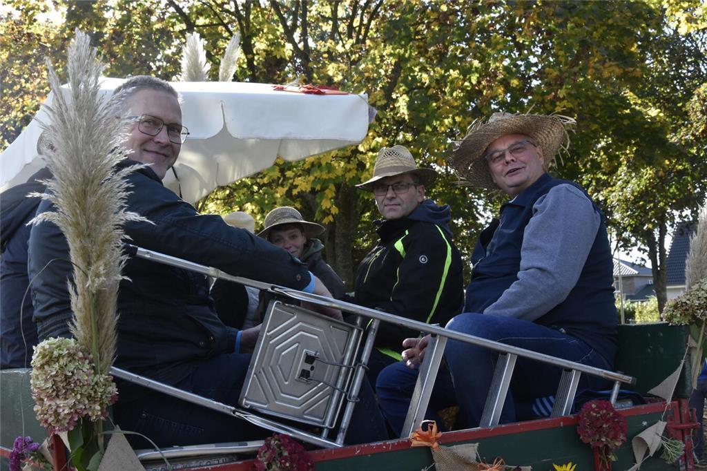 So lief der Ernteumzug in Sauensiek.